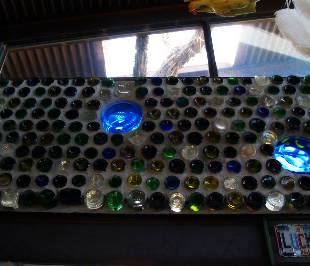 recycled glass wall MaryBeth Farrell Flickr