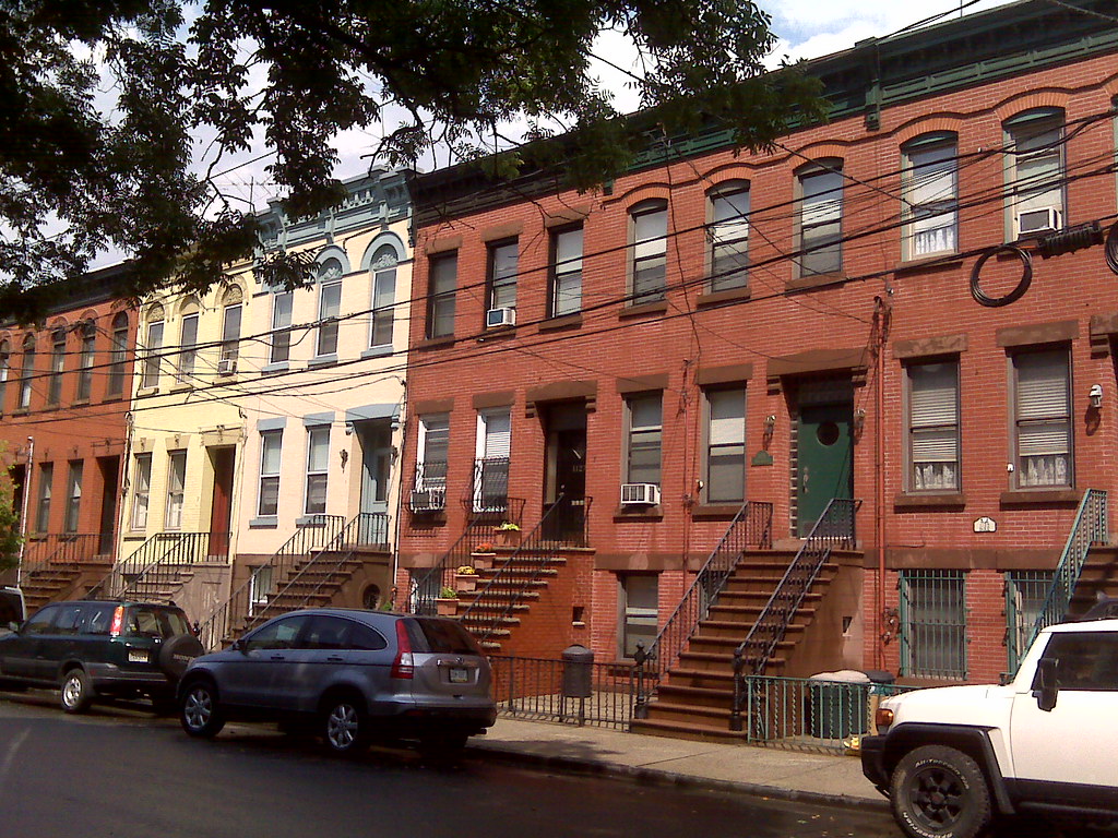 Brownstones in Hoboken A row of brownstones on Park Avenue… Flickr