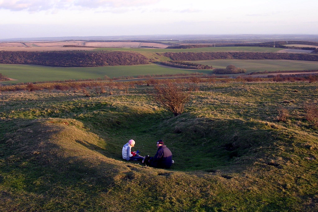 Beacon Hill, Hampshire View across the valley (containing … Flickr