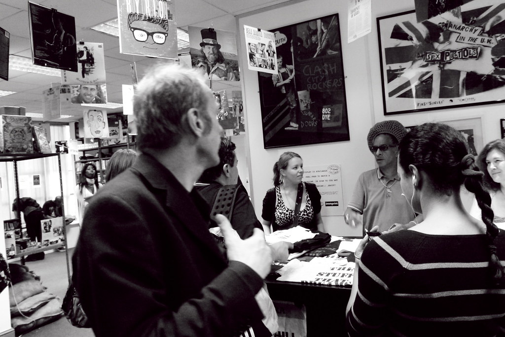 The Rock & Roll Public Library Mick Jones Haydn Flickr