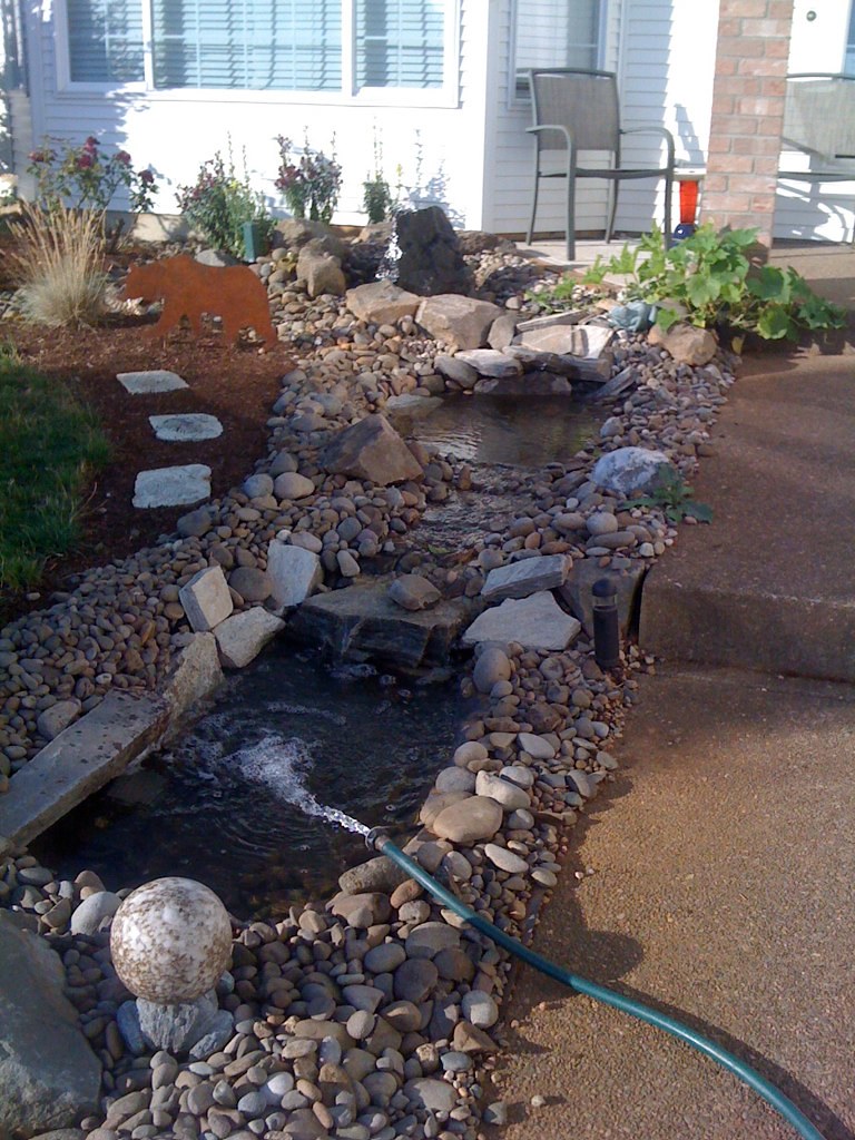Water Feature at front Door after I expanded it wkjordan2 Flickr
