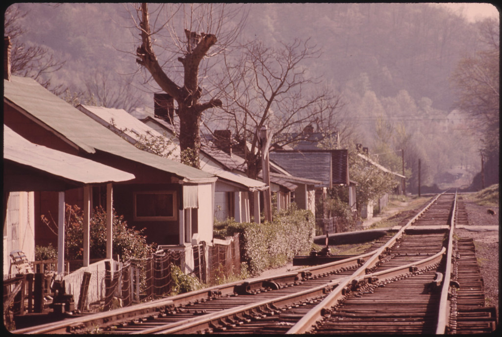 View of Miners' Homes in a Coal Company Town near Logan We… Flickr