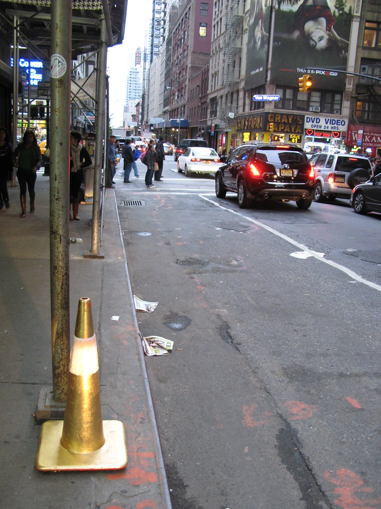 How to Enjoy Traffic Cones opening work by Nelson Santos Flickr