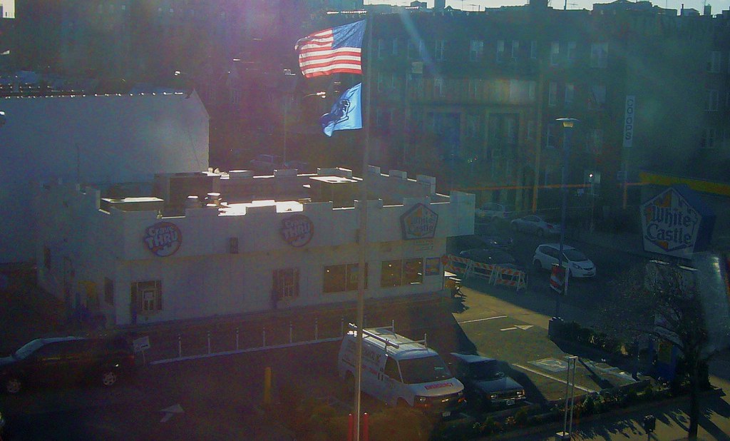 White Castle Sunnyside, NY; Queens Boulevard & 43 Street. R36 Coach