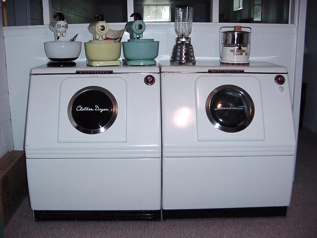 Westinghouse Laundromat A beautiful pair of Laundromat`s. Flickr