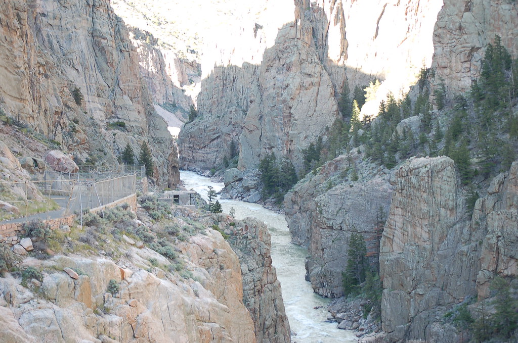 Shoshone River Canyon, WY This is just outside of Cody, WY… Flickr