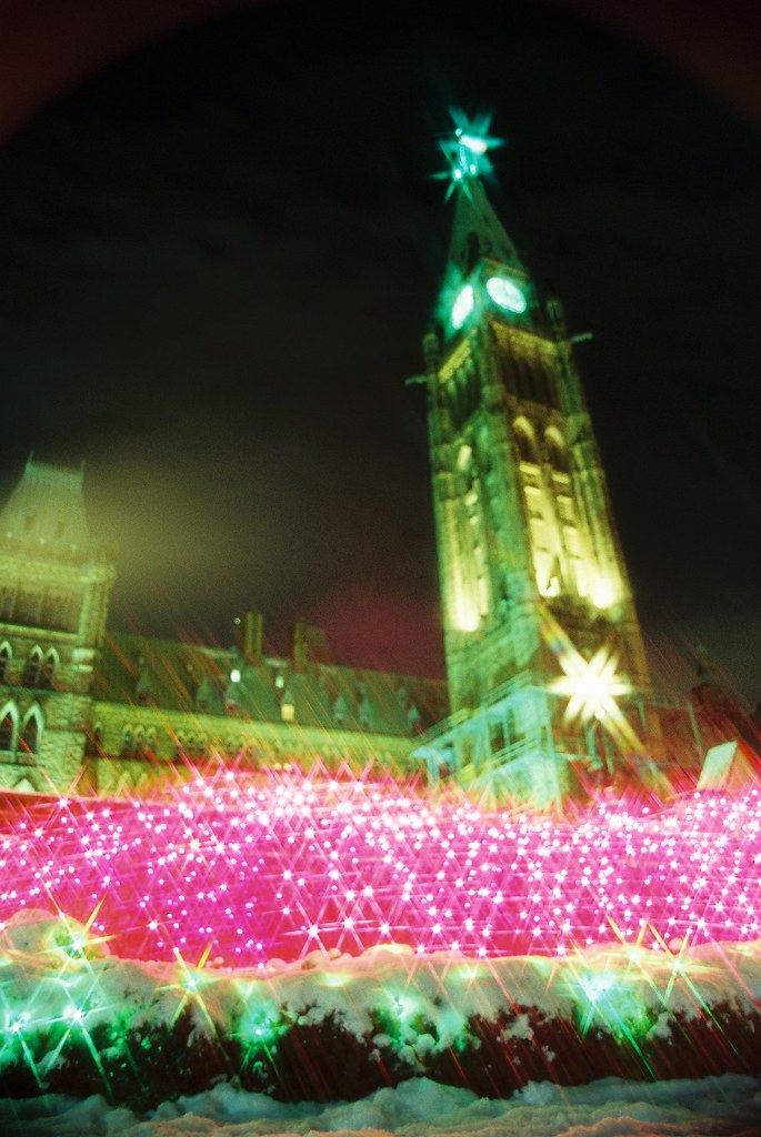 Christmas Lights Ottawa Canada December 1994 Flickr