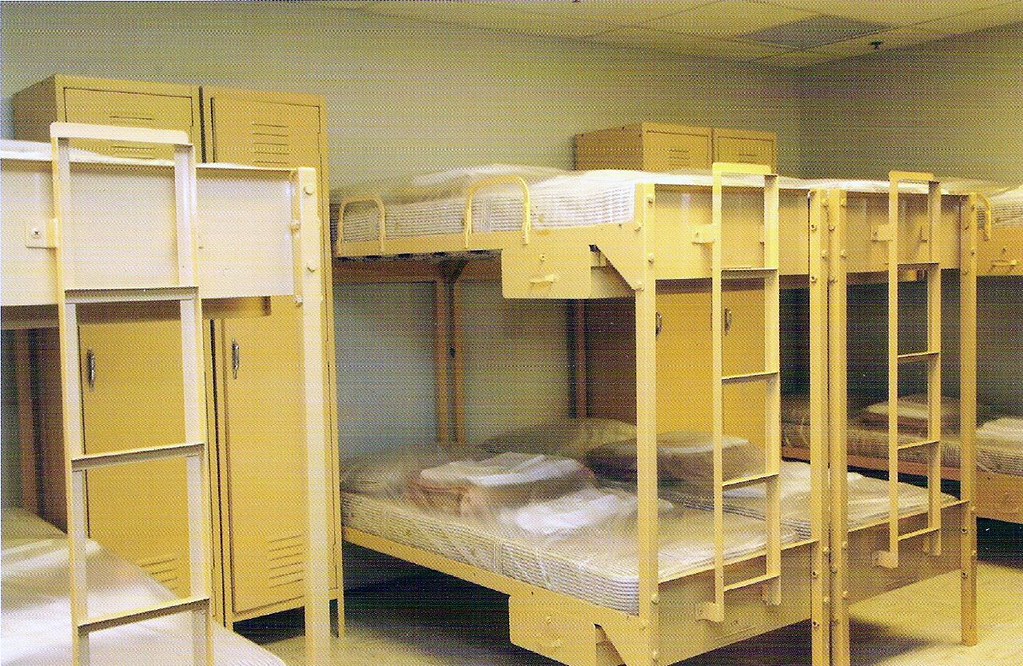 Original bunk beds in one of 18 dorms No photography allow… Flickr