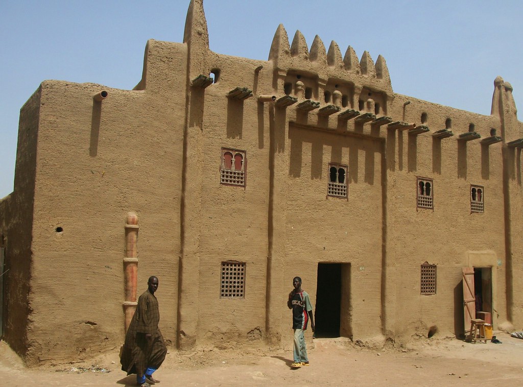Mali Timbuctu Typical house in Timbuctu (Mali) Dario Lorenzetti Flickr