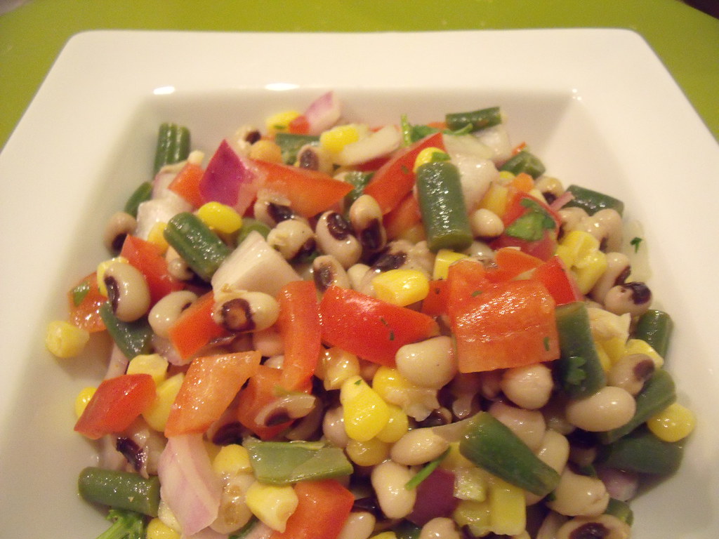 Black eyed pea salad with cilantro lime dressing My own re… Sharon