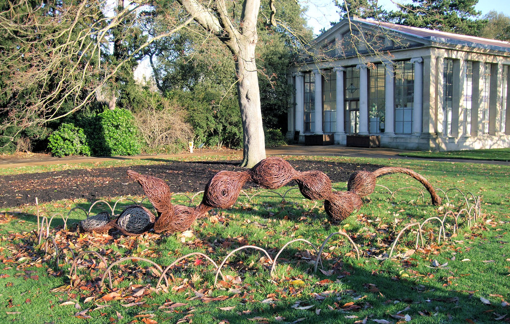 Giant Seed Pod, The Seed Walk, Kew Gardens, London. Flickr