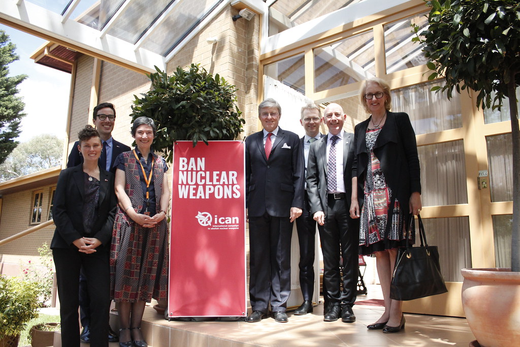 Austrian embassy event Representatives from ICAN, Australi… Flickr