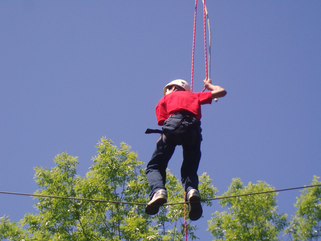 High Ropes Course Buffalo NY CreateLearningTeam Building… Flickr