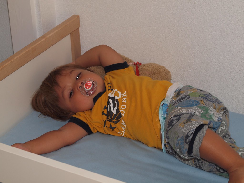 Bed kicking back in his bed. Roy Milican Flickr