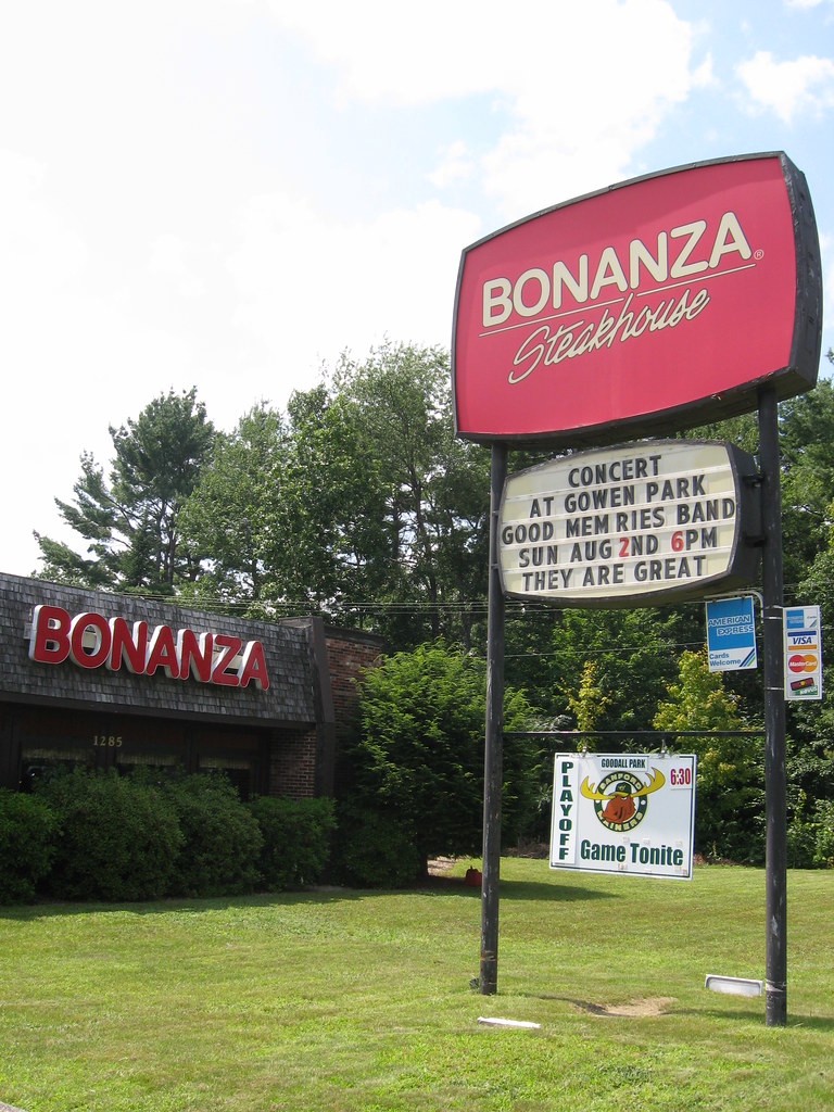 Bonanza Steakhouse Sanford,ME Bonanza Steakhouse located a… Flickr