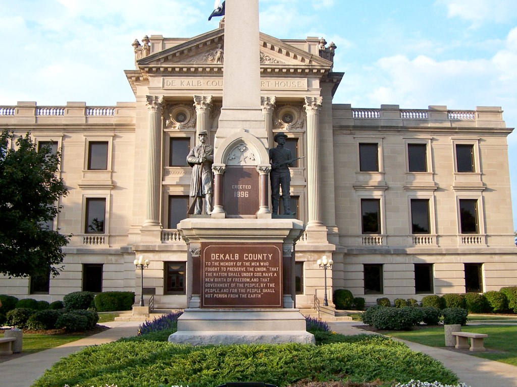 DeKalb County Court House Sycamore, IL. Monument Memori… Flickr
