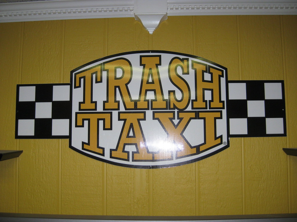 Trash Taxi Logo Special THANKS to Trash Taxi for allowing … Flickr