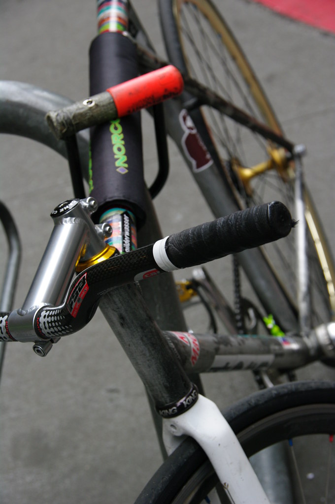 Seattle Messenger Bike (218/365) I saw this messenger bike… Flickr