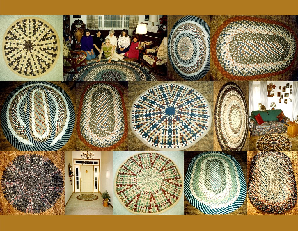 Some of my mother's woven rugs, and a rug class My mother … Flickr