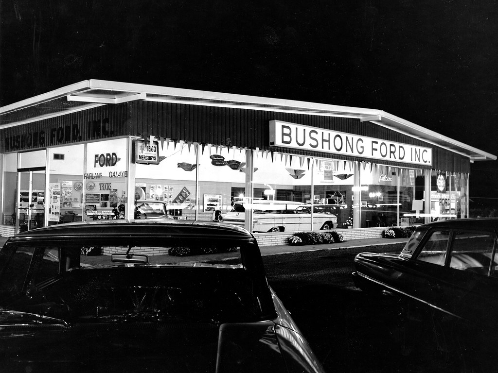 Bushong Ford, Van Wert, Ohio 1963 Bill Cook Flickr