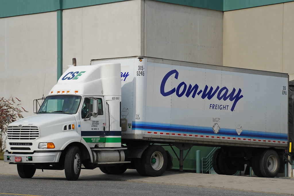 Conway Southern Express Sterling truck in Memphis. Flickr