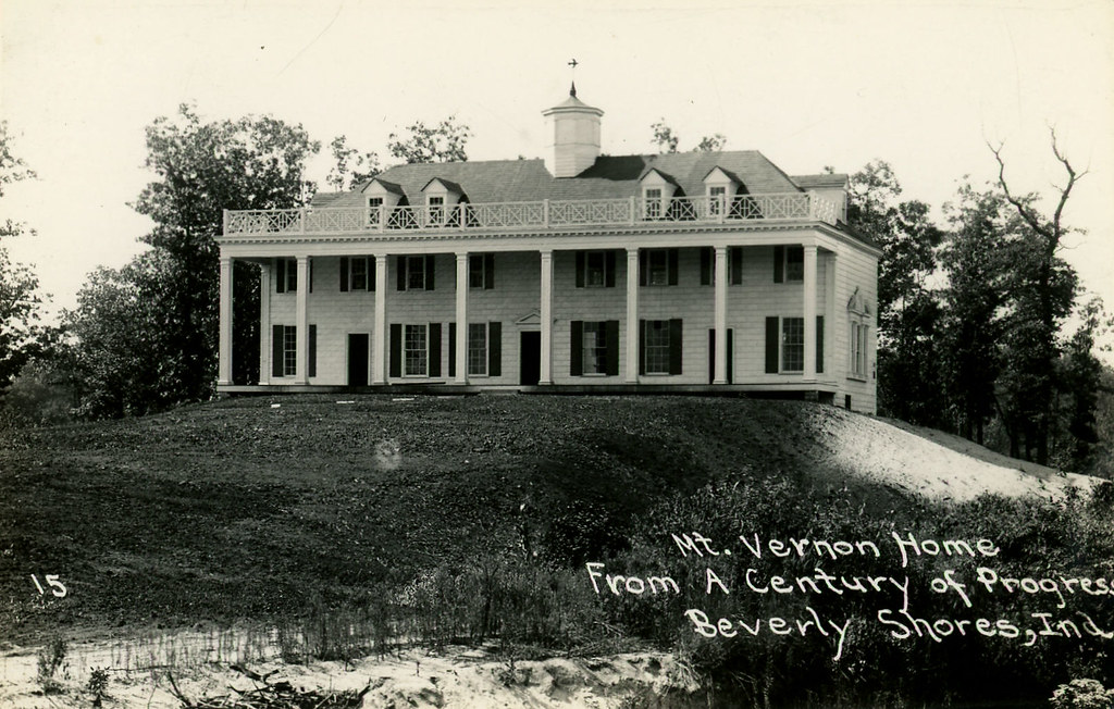 Mt. Vernon Home, 1941 Beverly Shores, Indiana Mt. Vernon… Flickr