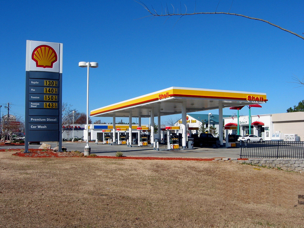 SHELL Service Station Horace Henry Flickr