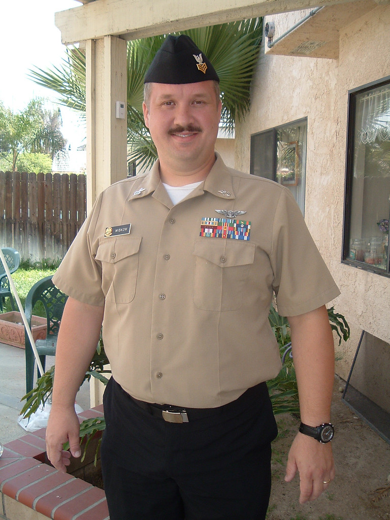 Navy Service Uniform About a year ago, I posted a photo