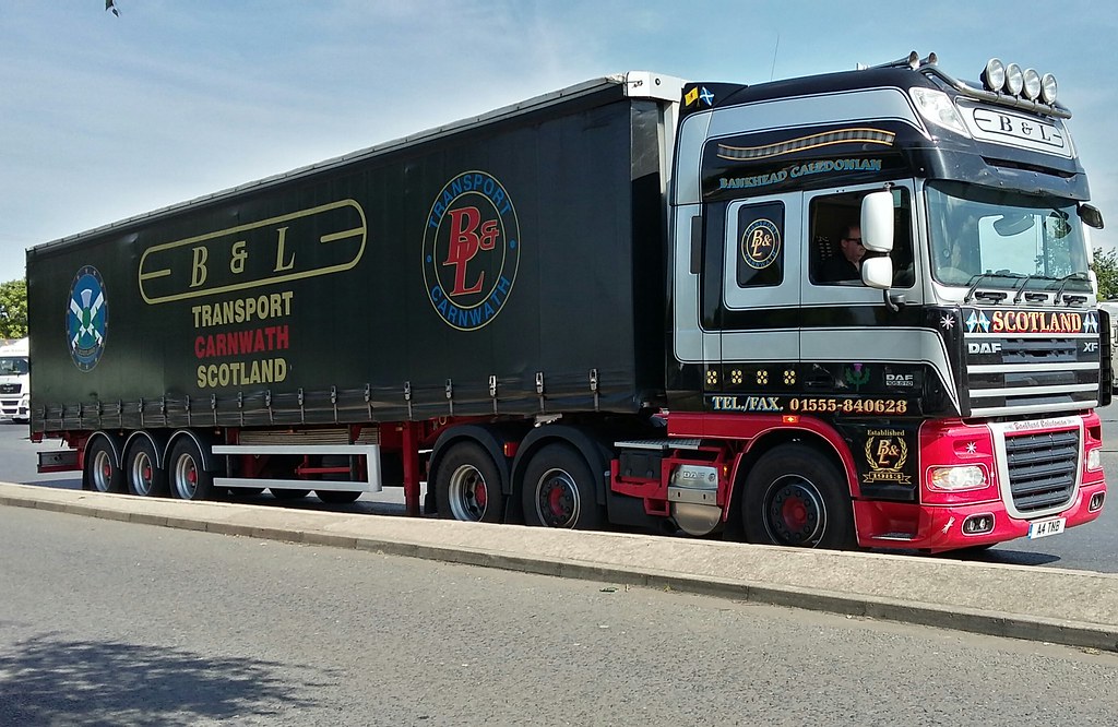 B&L Transport (Carnwith) Scotland , DAF XF Gary Chatterton Flickr