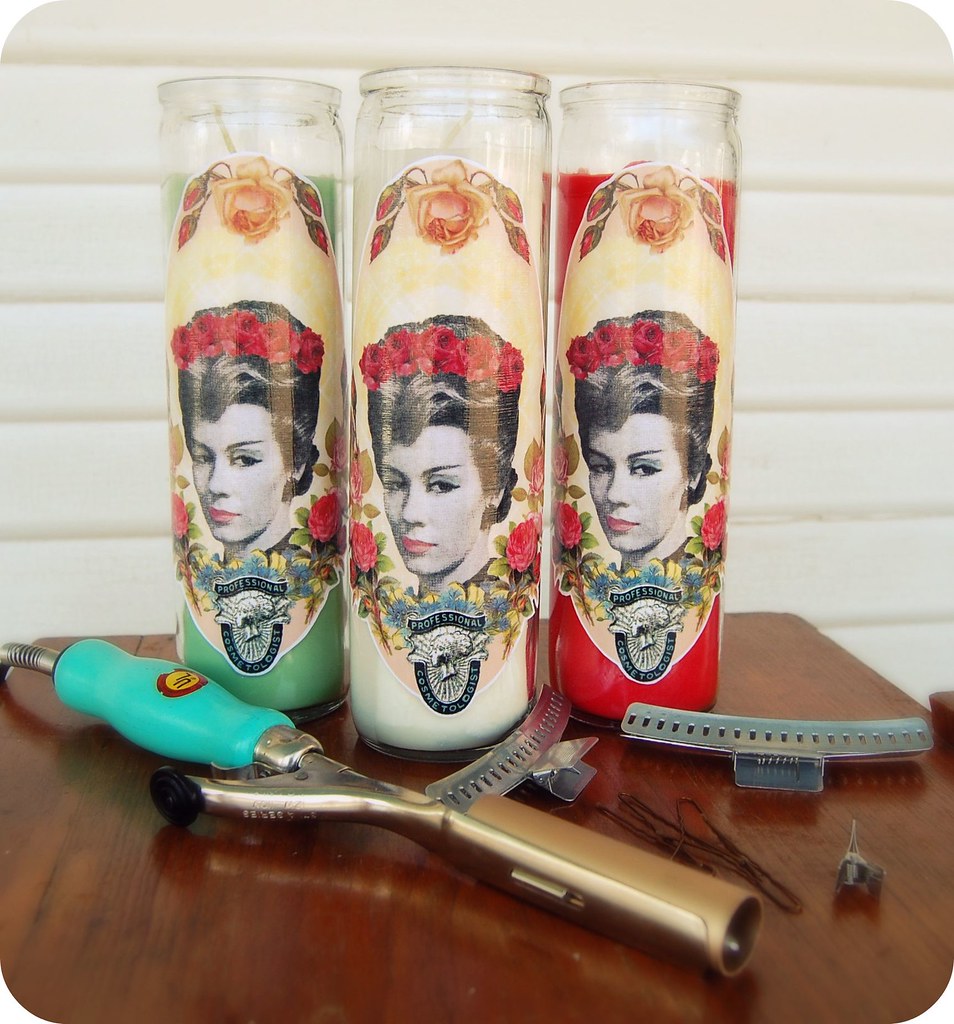 St. Tammy Candles St. Tammy, Patron Saint of Hair Stylists… Flickr