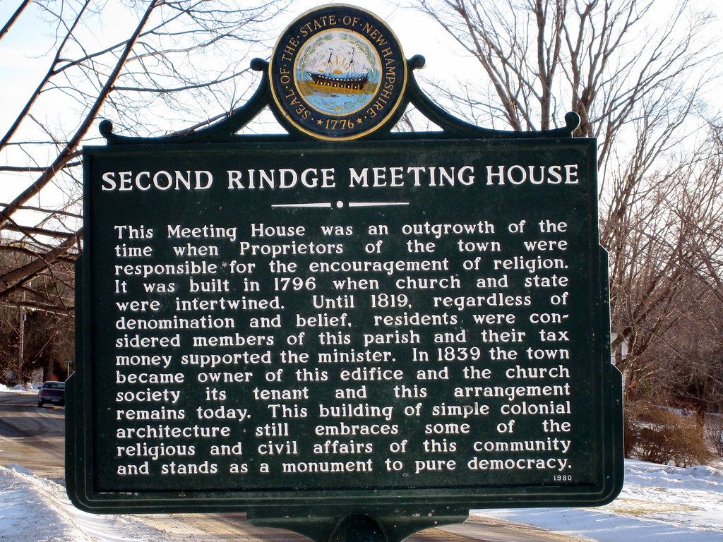 138 Second Rindge Meeting House MikeNH Flickr