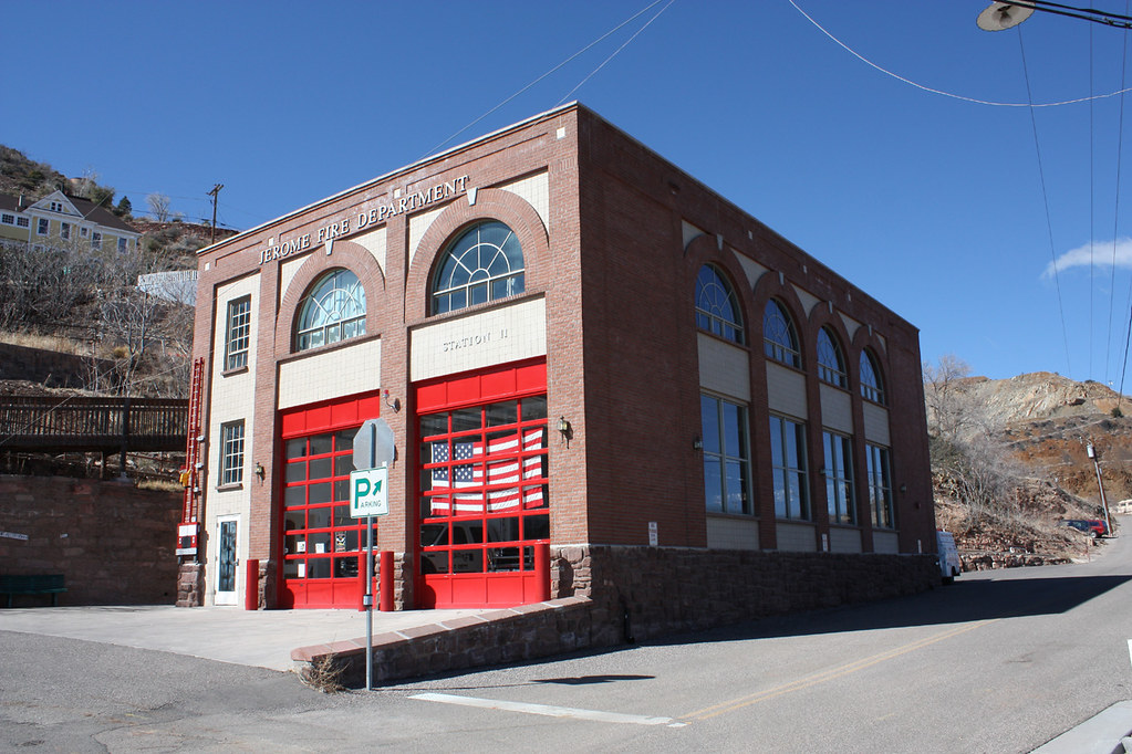 Jerome Fire Department Jerome, Arizona's beauty of a fire … Flickr