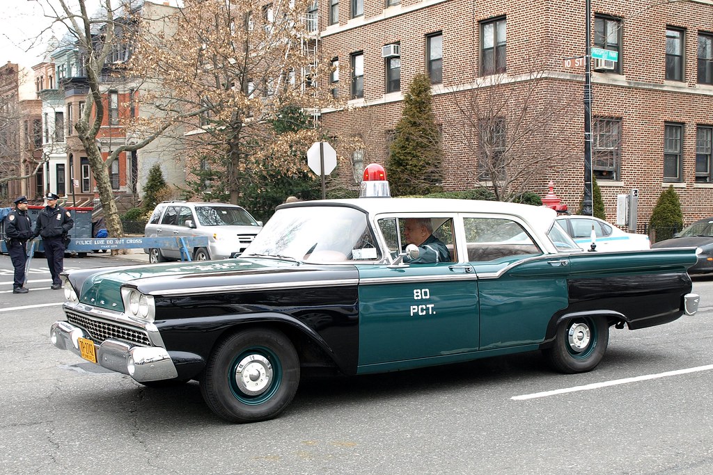 Vintage NYPD 1959 Ford Police Car, Brooklyn, New York City… Flickr