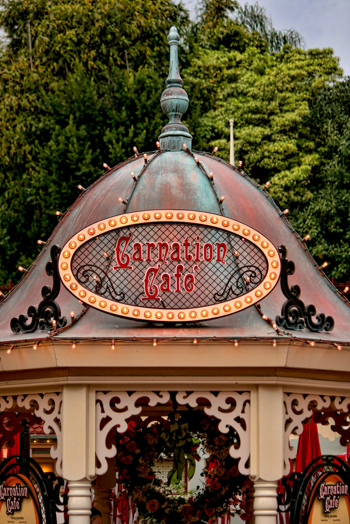 Carnation Cafe Main Street, USA. Disneyland Park. Andy Castro Flickr