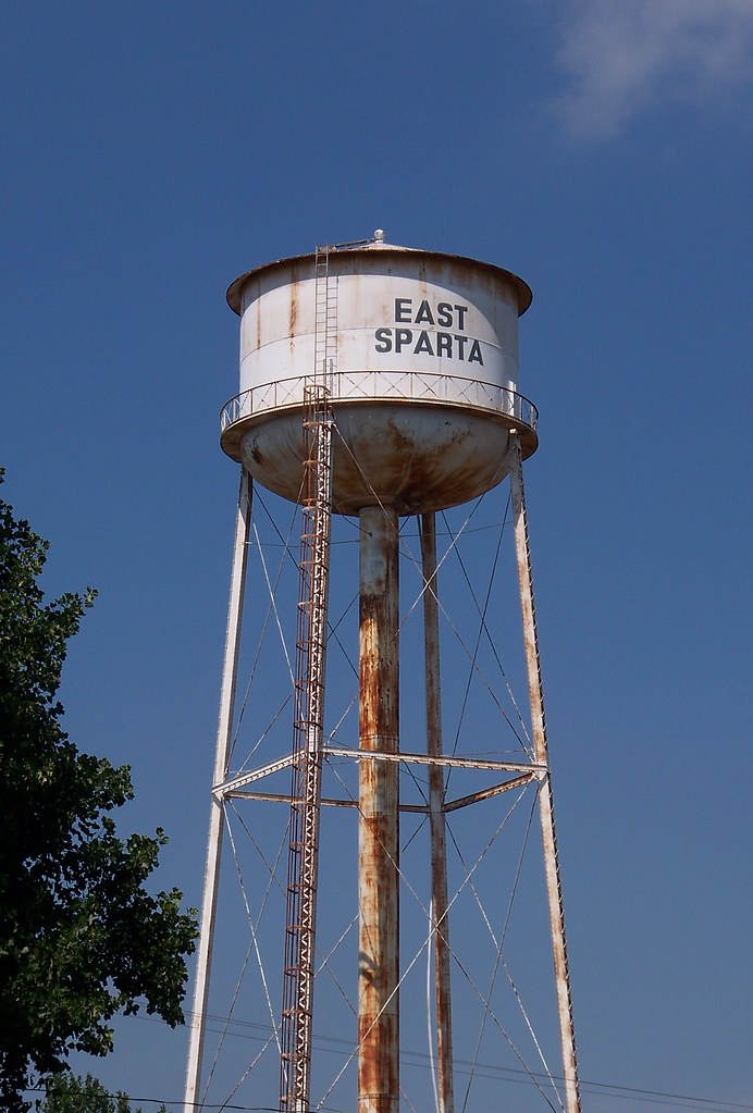 OH East Sparta Water Tower Water tower in East Sparta, O… Flickr