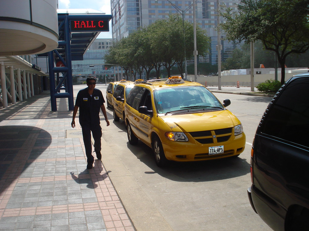 Yellow Cab Houston Taxi Convention Center Yellow Cab Flickr