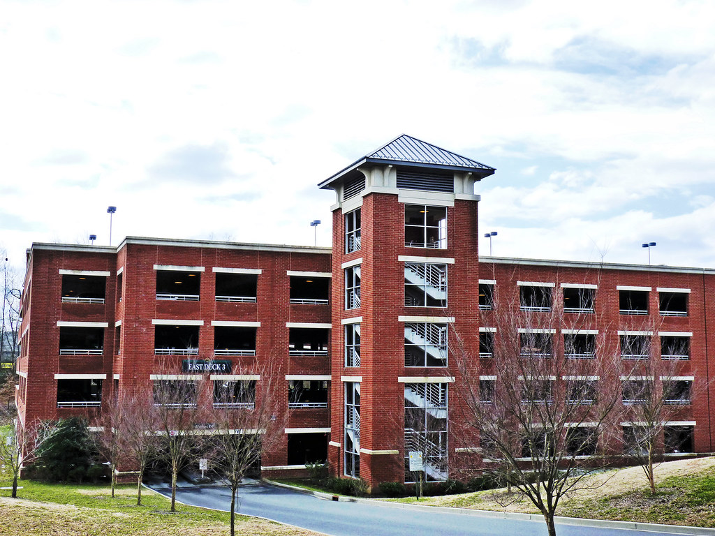 east deck parking at unc charlotte The East Parking deck… Flickr