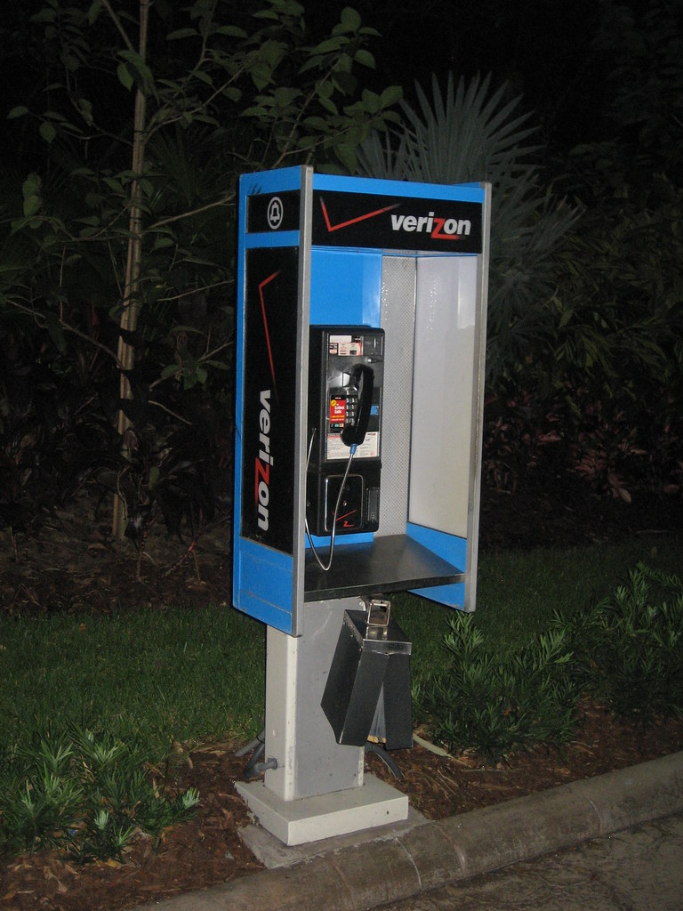 Pay Phone Busch Gardens How quaint. apalapala Flickr