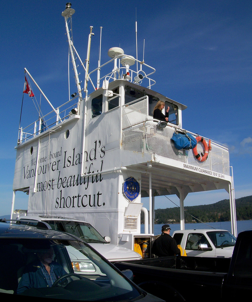 Mill Bay Deck House BC Ferry M/V Mill Bay Kam Abbott Flickr