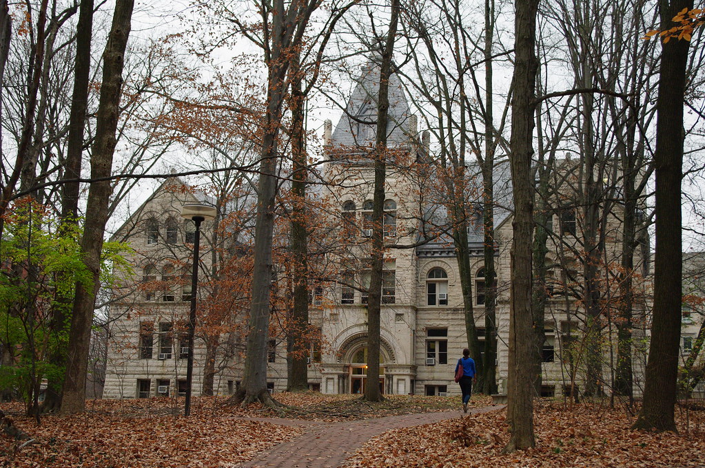 Kirkwood Hall A view of Kirkwood Hall from Dunn's Woods af… Flickr