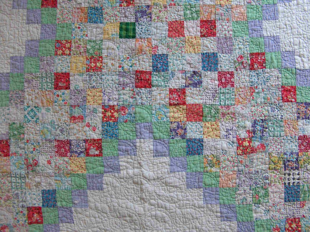 irish chain close Nauvoo Quilt co. Flickr