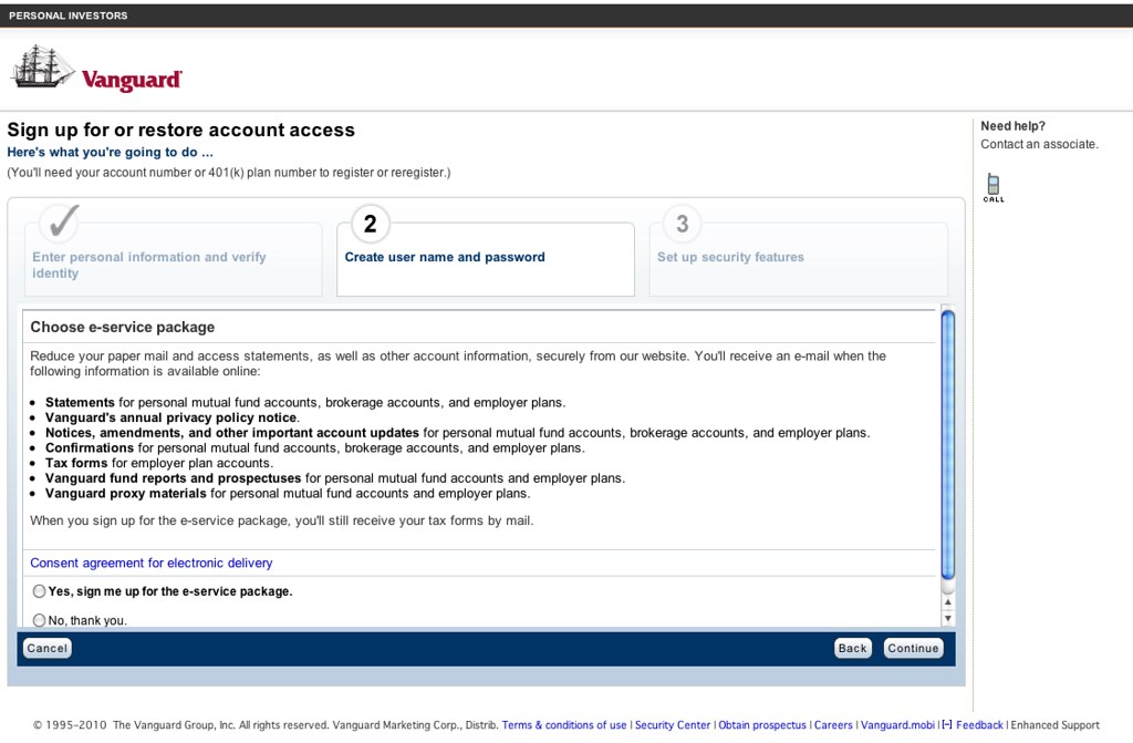 Vanguard  registration Flickr