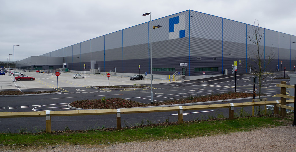 Amazon warehouse Ellistown, Leicestershire Amazon is a