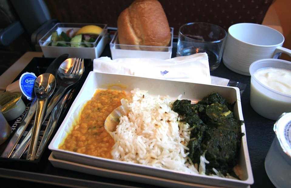 Singapore Airlines Inflight Meal Indian vegetarian selecti… Flickr