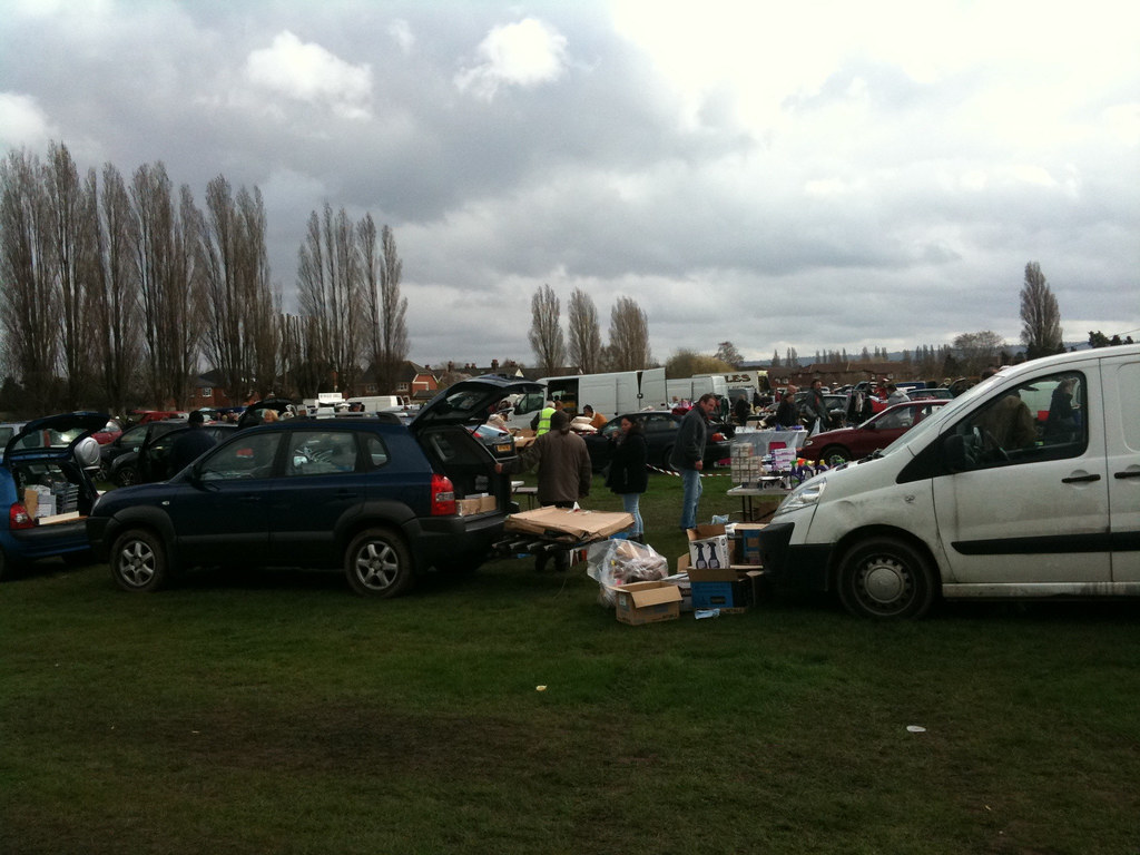 Bank Holiday Car Boot Sale View across the car boot sale i… Flickr
