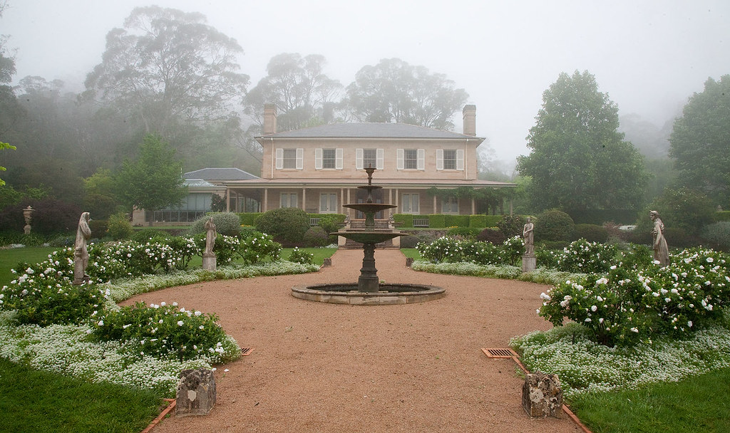 Formal garden. Greenbrier Park Vinyard, Mittagong, NSW, Au… Flickr