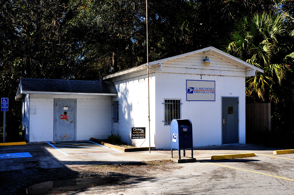 White Oak GA Post Office White Oak, Camden County, Flickr