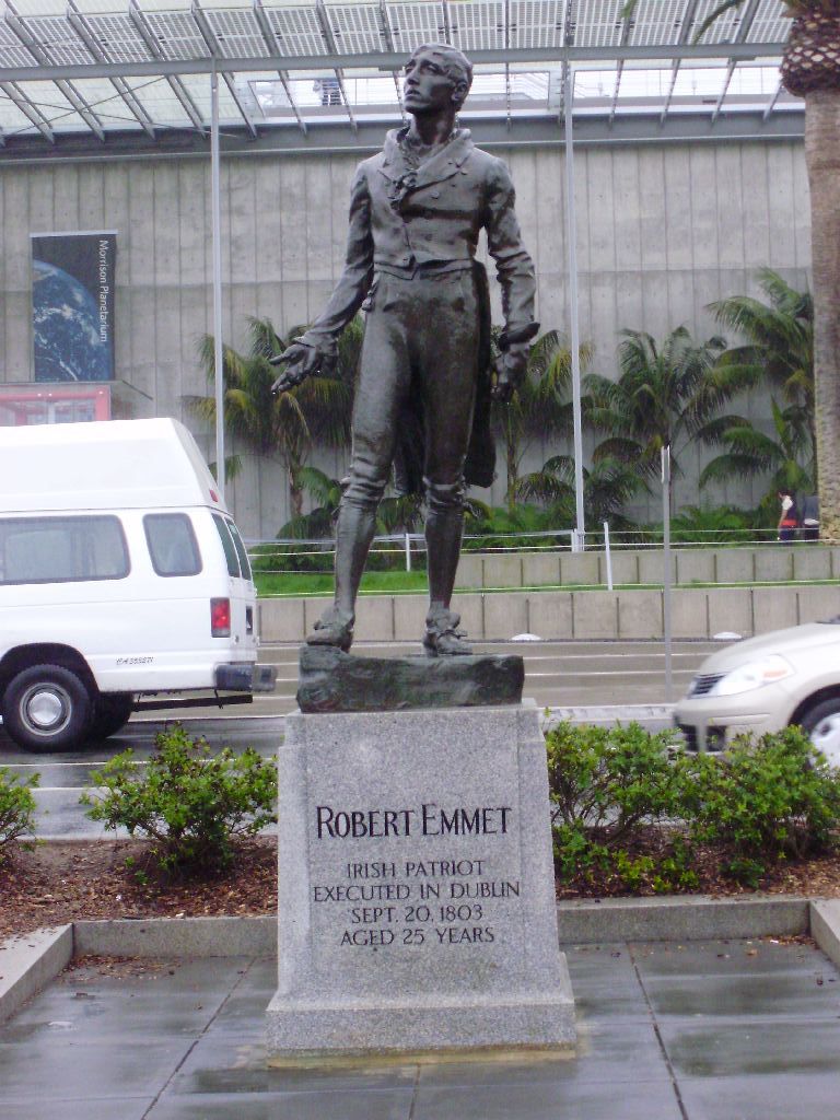 Statue of Robert Emmet, Golden Gate Park, San Francisco Flickr