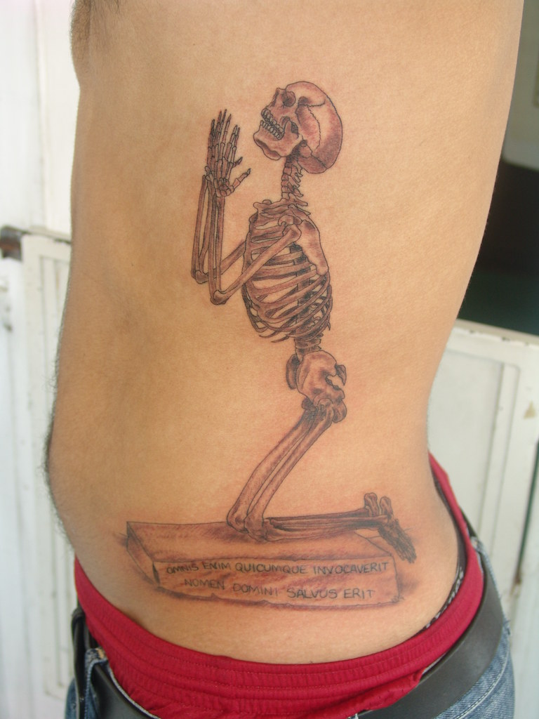 praying skeleton mark claunch Flickr
