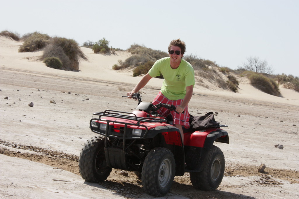 Me Riding the Quad San Felipe, Baja California Nick Miller Flickr